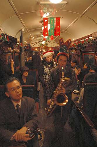 （札）191207 SLクリスマス in 小樽号 12-9 （サクソフォン合奏団 高山流水）-s