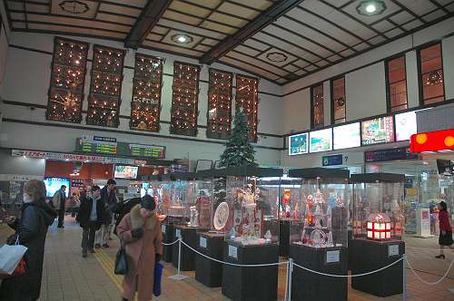 （小樽）191207 小樽駅クリスマスガラス工芸 1-4-s