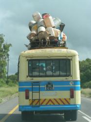 モザンビークのバス